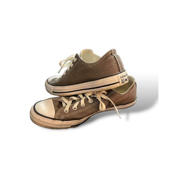 Converse Chuck Taylor All Star Low Top Unisex Sneakers Gray Size 7 Women / 5 Men - Picture 5 of 5